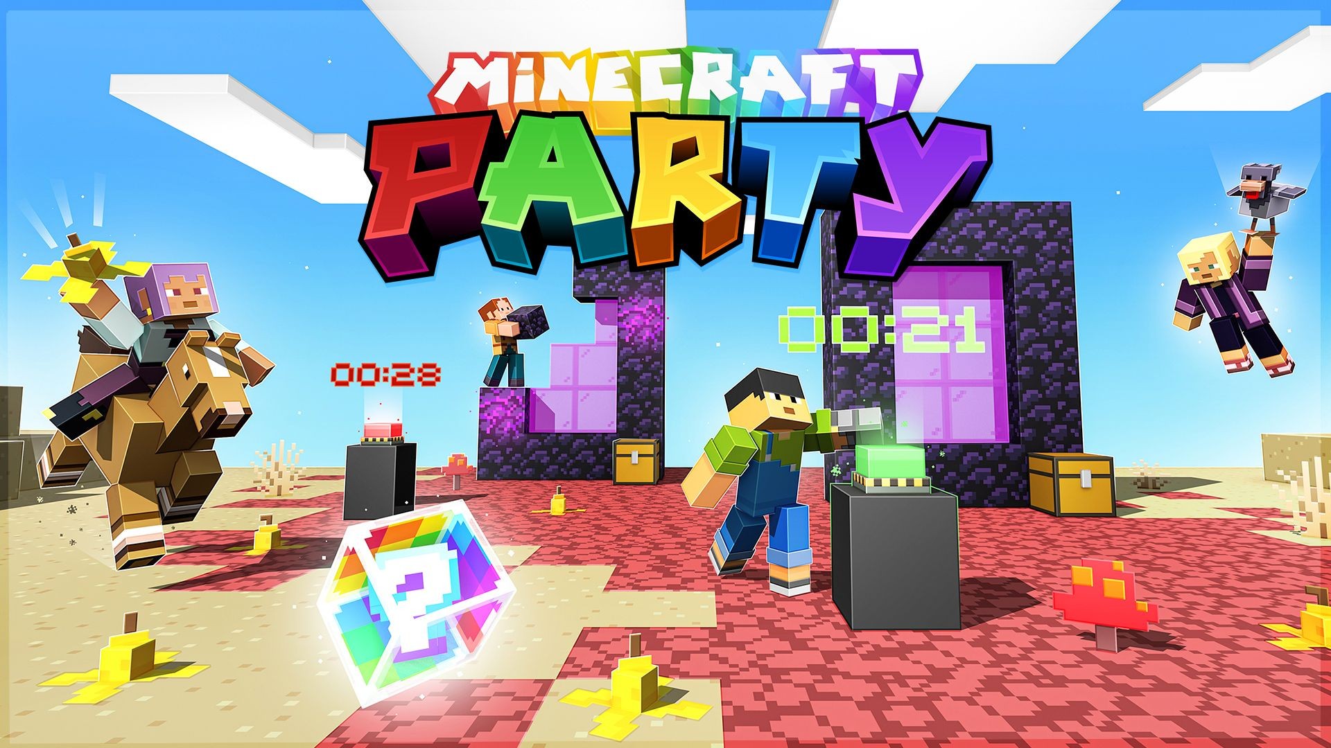 Minecraft Party Gets Even More Chaotic